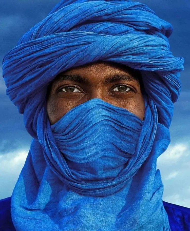 The blue men of the Sahara