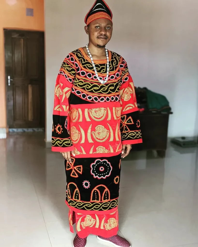 bamileke traditional wear for male 