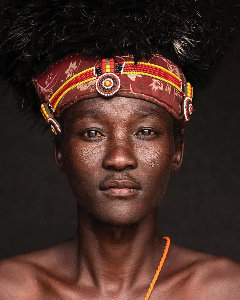 Young Turkana warrior 