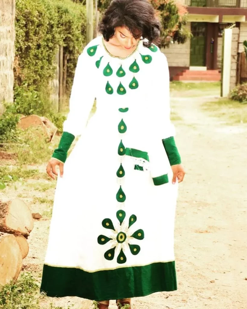 
Ethiopian Traditional Dress -Chiffon