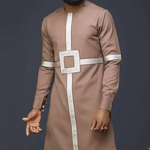 Latest Fashion In Nigeria For Men-(SENATORS/AGBADA)