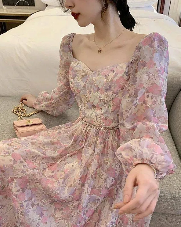 floral summer dress