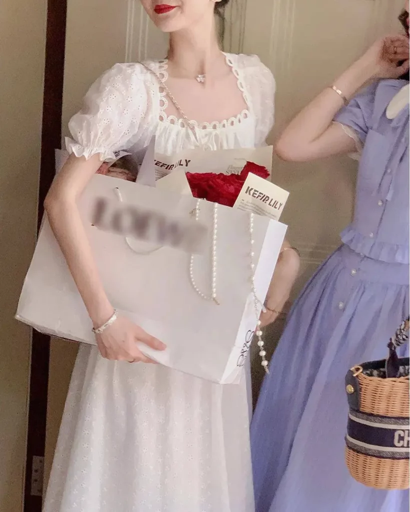 floral tea dress