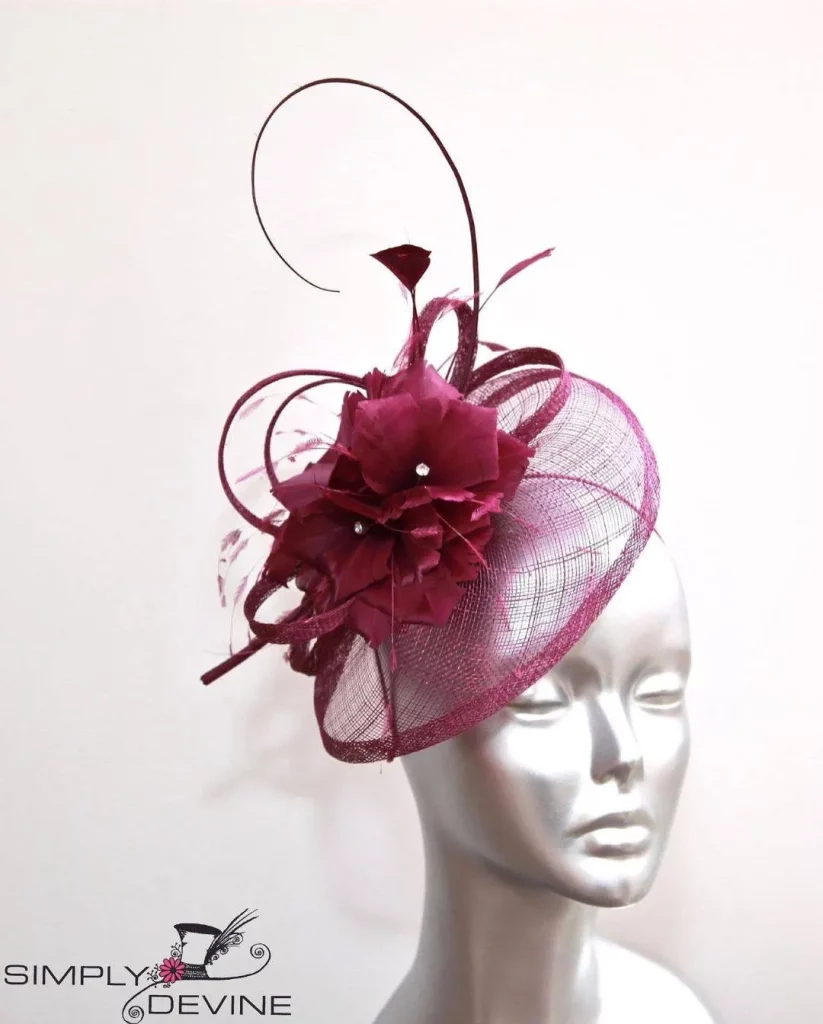 Fascinators with pearls for women