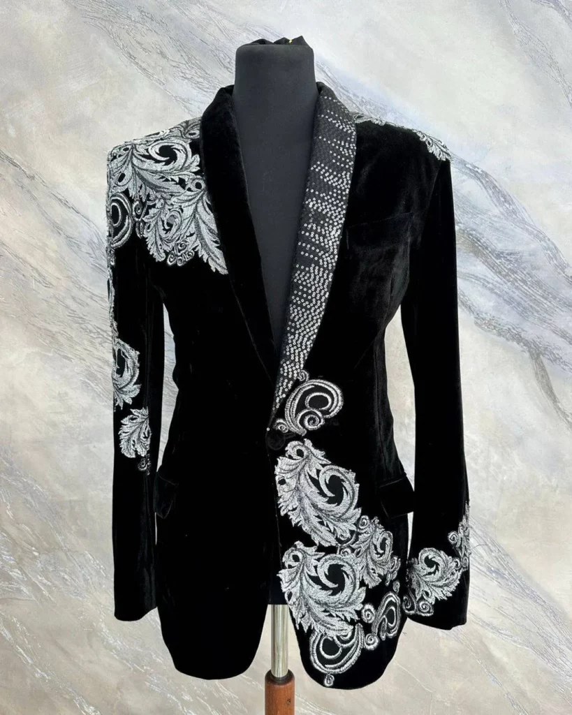 Velvet Suit Jacket Designs