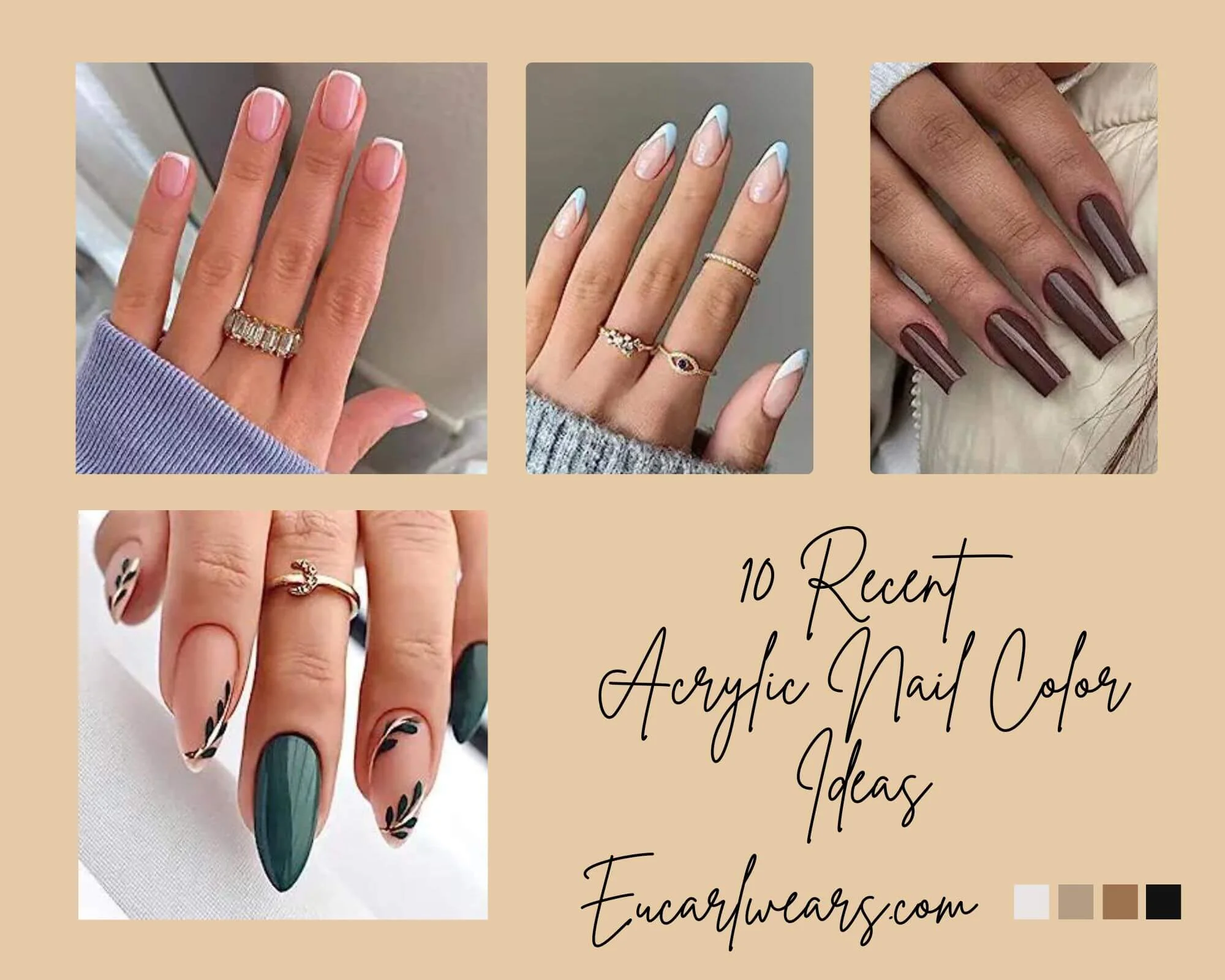 10 Recent Acrylic Nail Color Ideas Recent Acrylic Nail Color Ideas