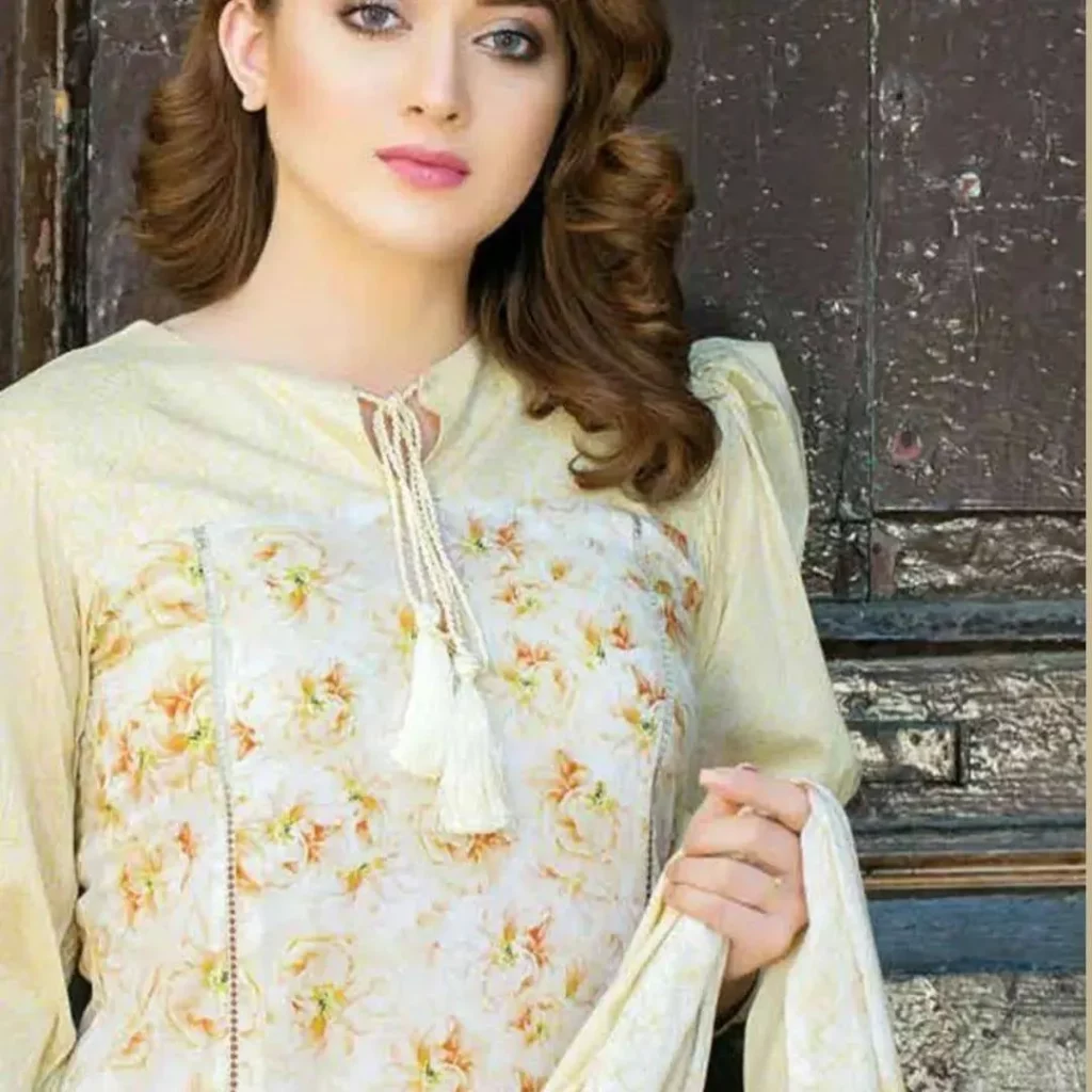 Chiffon Printed Indian Lawn Suits