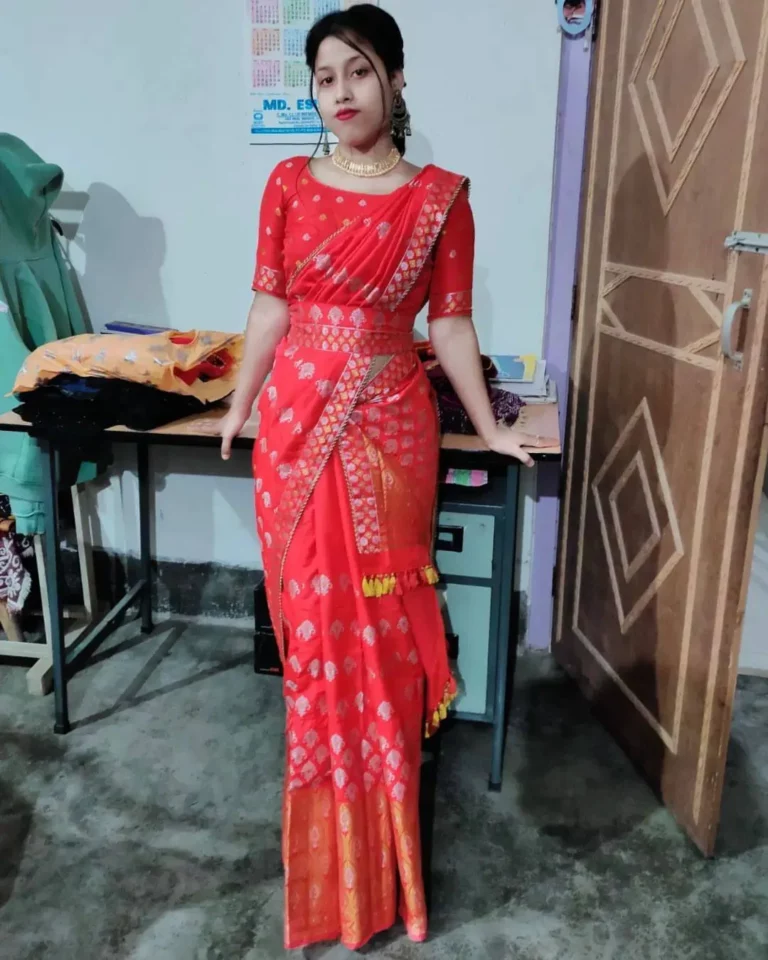 Mekhela Chador Attire for Assamese Women