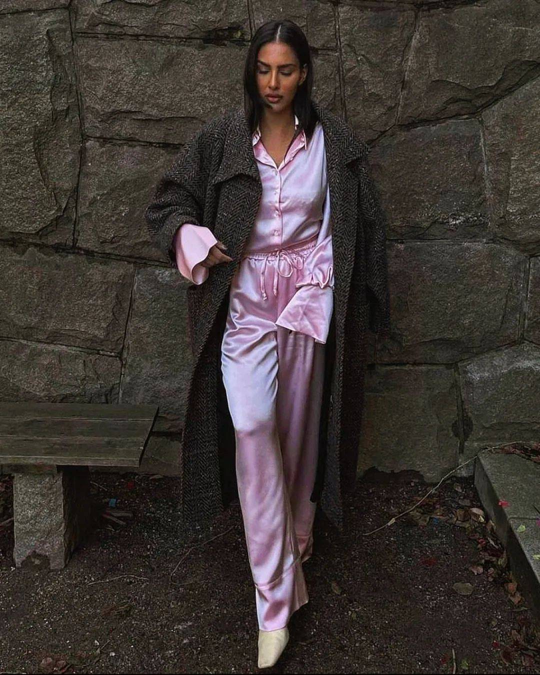 Types Of Women's Satin Nightwear 2024 Eucarl Wears