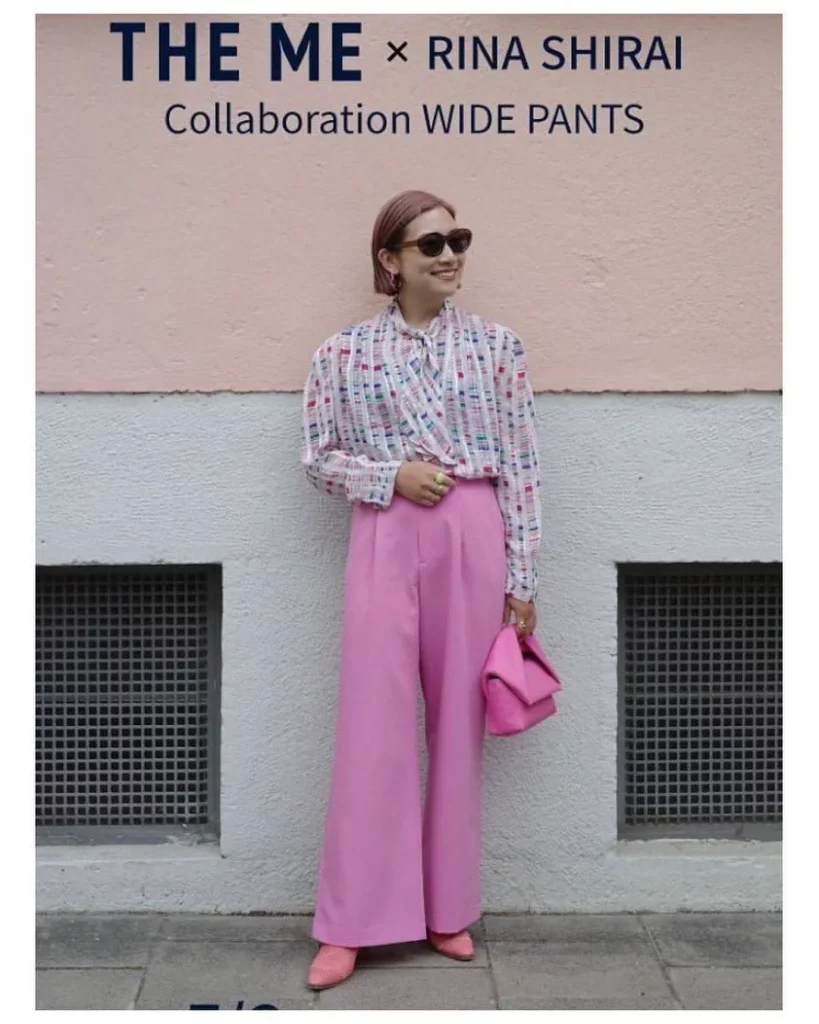 Pink pants for women